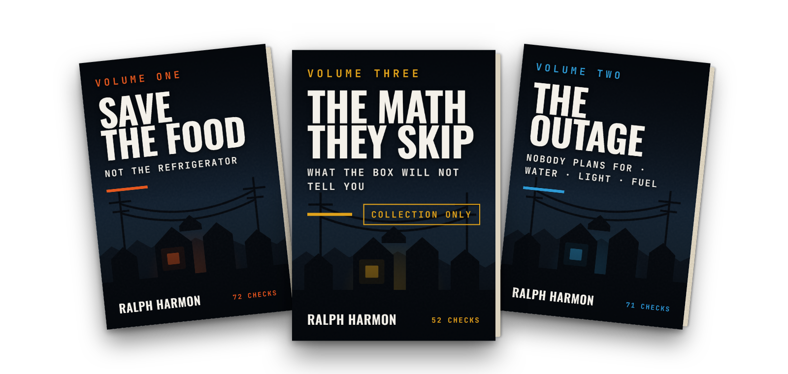 All three volumes